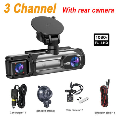 3-Kamera Dash Cam 1080P™