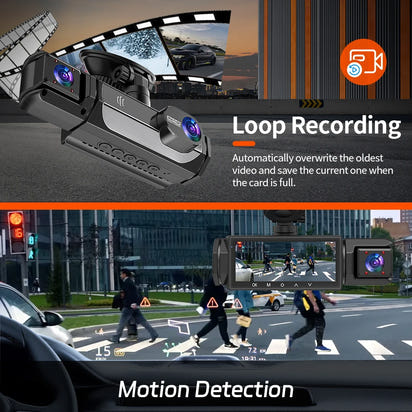 3-Kamera Dash Cam 1080P™